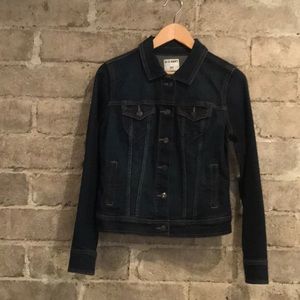 Old Navy Dark Denim Jean Jacket Size Size S